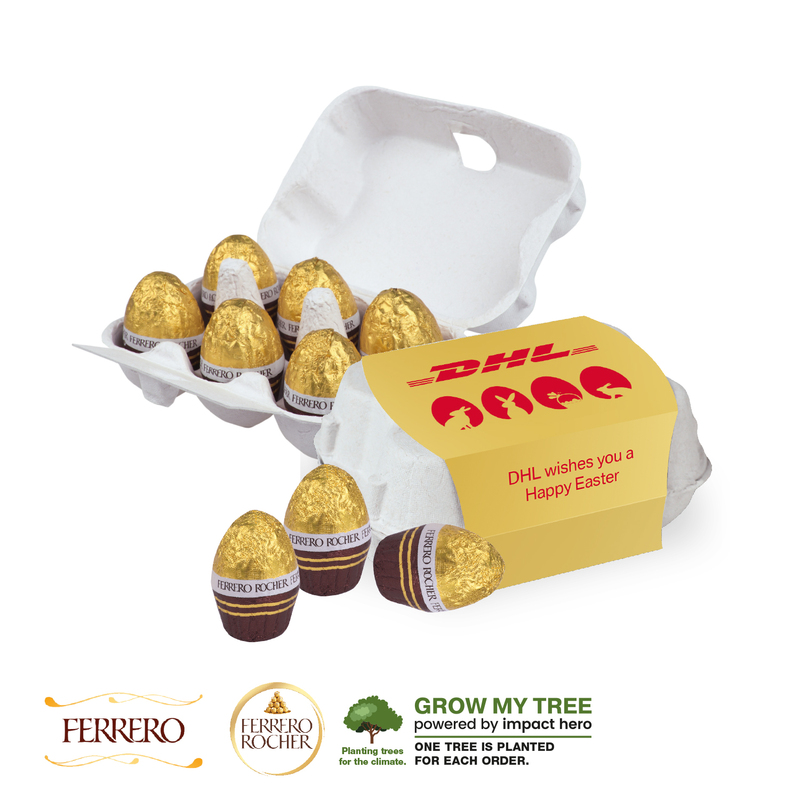 Personalised Ferrero Rocher Egg Carton 