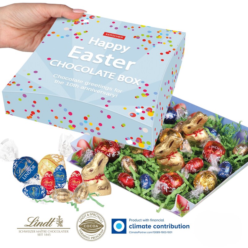 Personalised Fine Edition Lindt Mix Nest Box 