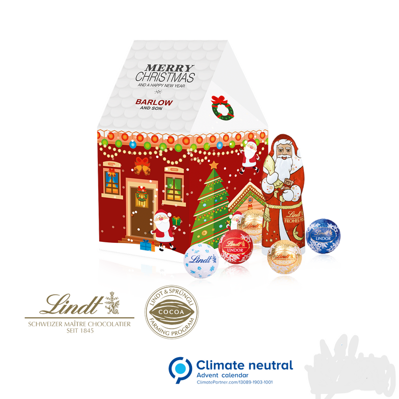 Lindt Luxury Christmas House Gift Box