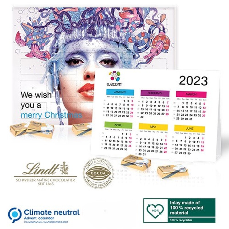 Lindt Select Desktop Advent Calendar Planner 