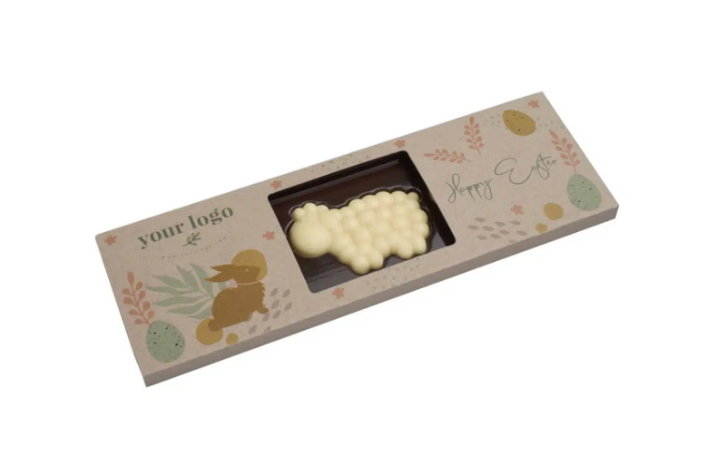 Personalised Bubbly Chocolate Lambs 