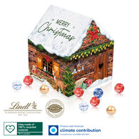 Personalised House Shaped Lindt Advent Calendar