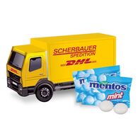 3D Truck shaped gift with Mentos